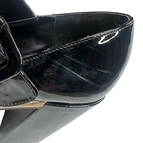 Steve Madden Patent Leather Tarrah Platform Mary Jane Pumps - Size 7.5 - Picture 9 of 12